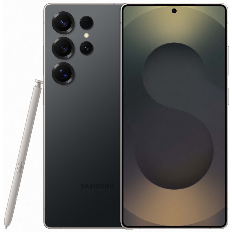 019-galaxy-s25ultra-titaniumblack-device-spen-front-800x800